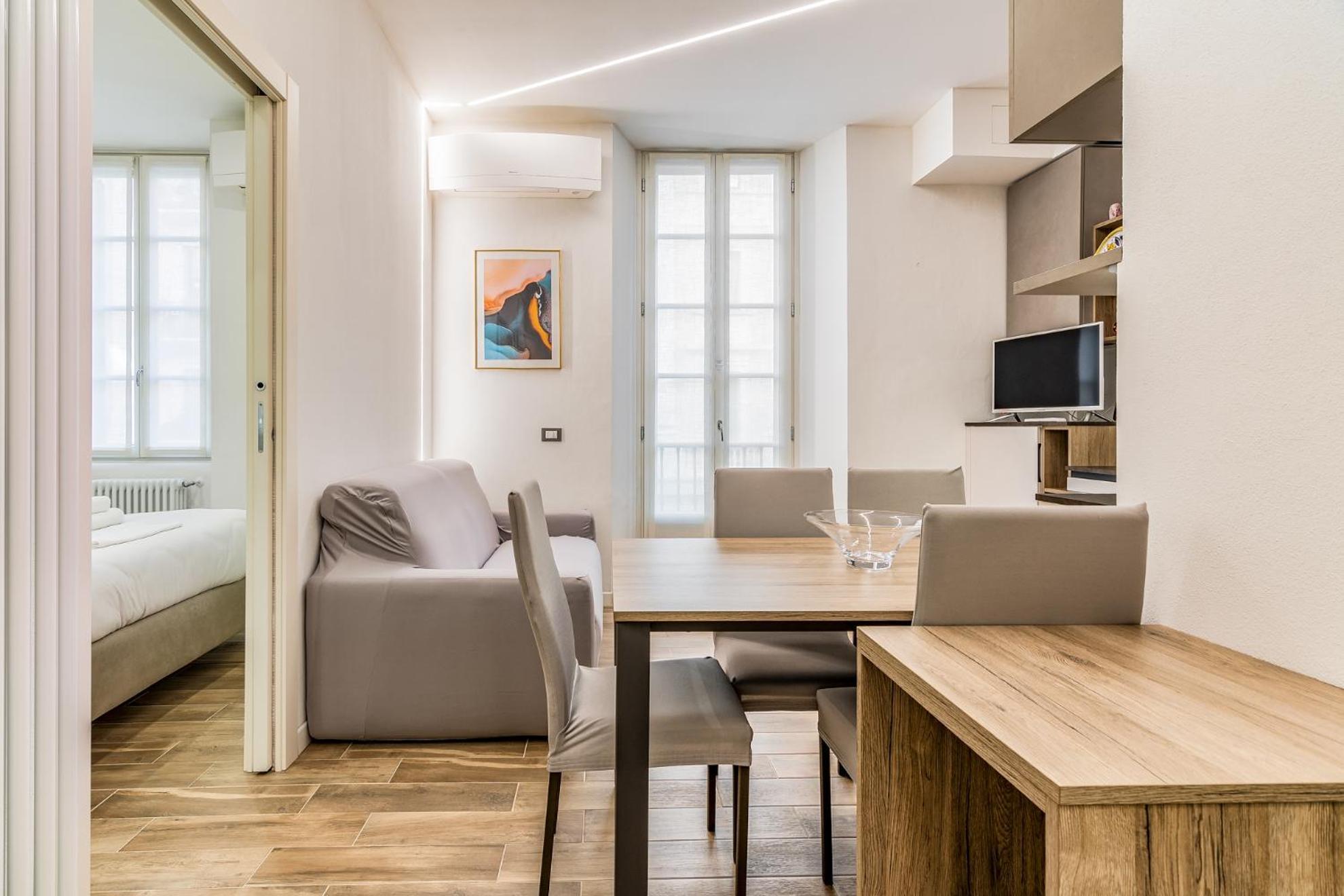 Milano Corso Genova 4Pax Wi-Fi Apartment ภายนอก รูปภาพ