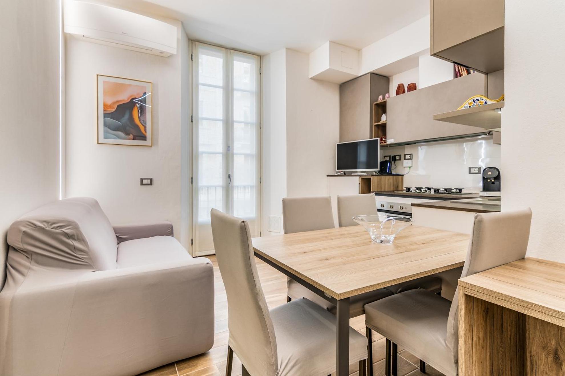 Milano Corso Genova 4Pax Wi-Fi Apartment ภายนอก รูปภาพ